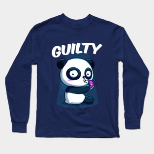 Guilty Panda Long Sleeve T-Shirt